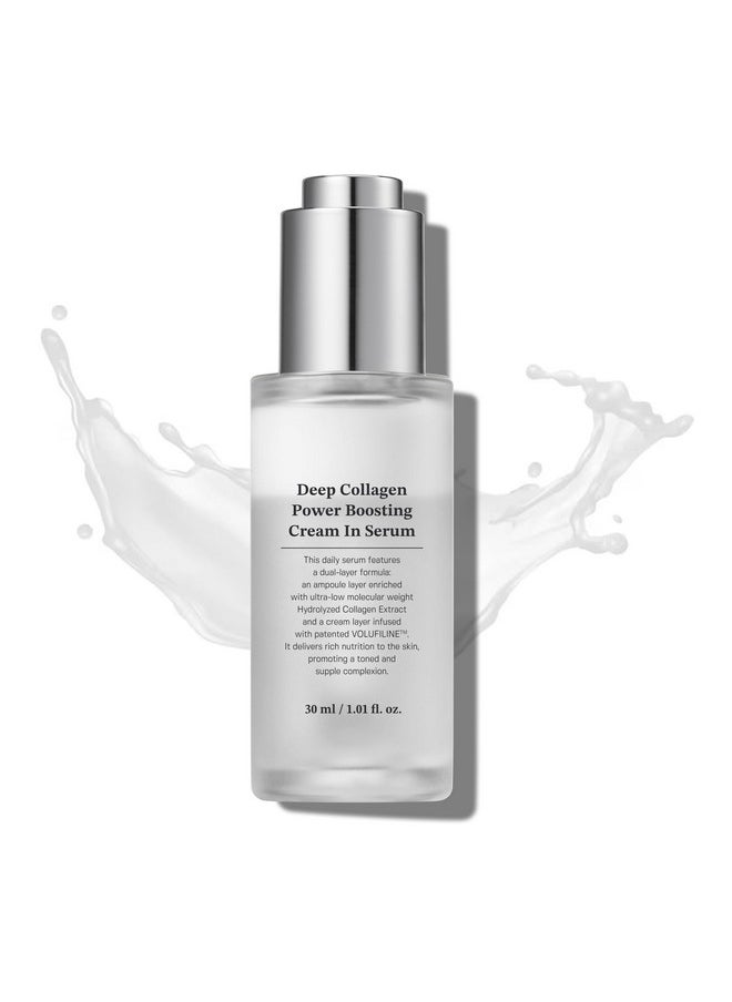 SUNGBOON EDITOR Deep Collagen Anti-wrinkle Cream In Serum | Collagen & Niacinamide Face Serum for Women | Hydrating for Sensitive Skin | Glass Skin Korean Skincare