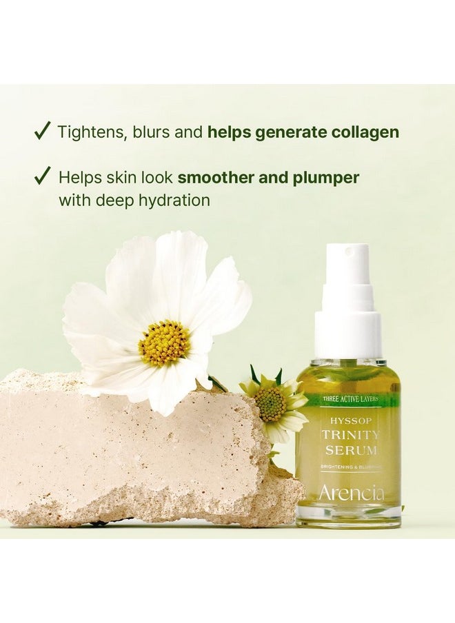 Arencia Fresh Hyssop Spray Serum Mist - Anti-aging, Deep Hydration, Anti Wrinkle, All in One Care - Korean Skincare