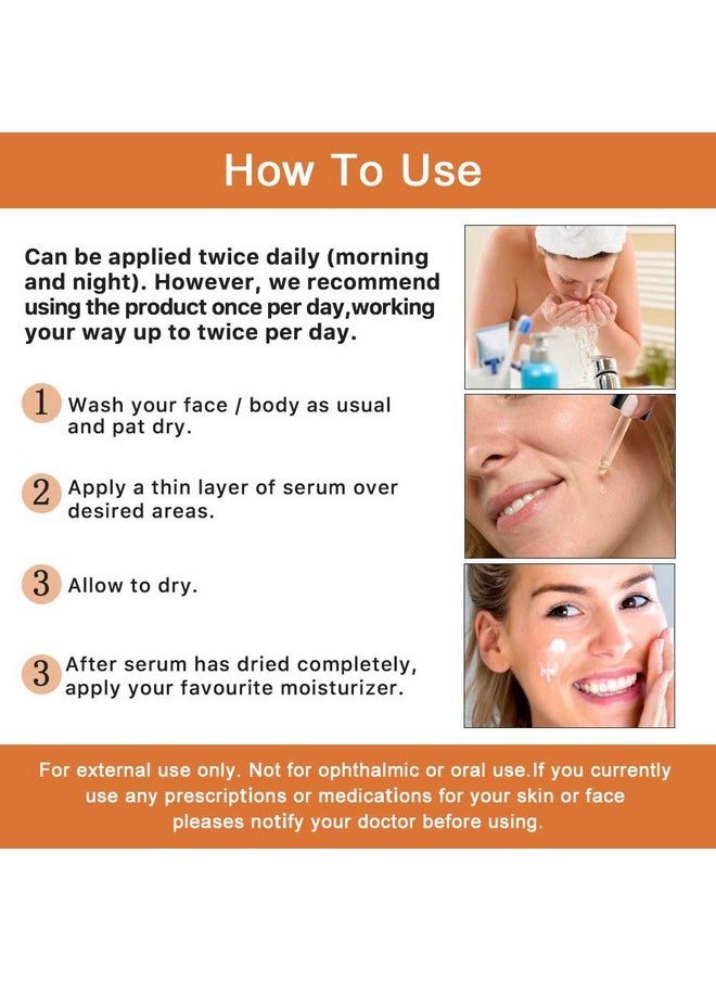 Premium 20% 𝐯𝐢𝐭𝐚𝐦𝐢𝐧 𝐜 𝐬𝐞𝐫𝐮𝐦 - (2PACK) with Hyaluronic Acid, Retinol & Amino Acids - Boost Skin Collagen,Hydrate & Plump Skin, Anti Aging & Wrinkle Facial Serum