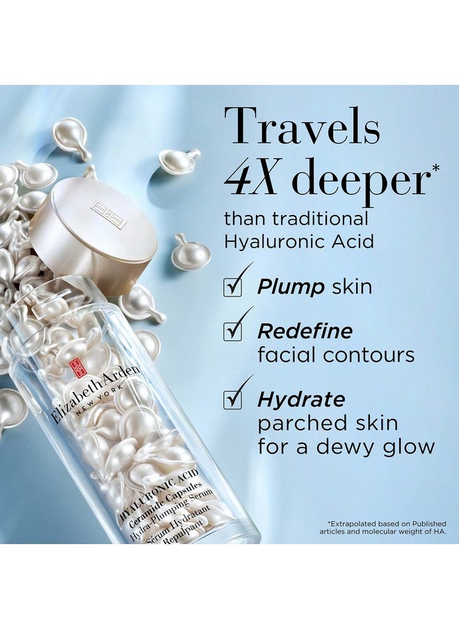 Elizabeth Arden Hyaluronic Acid Ceramide Capsule Serum 60 Count