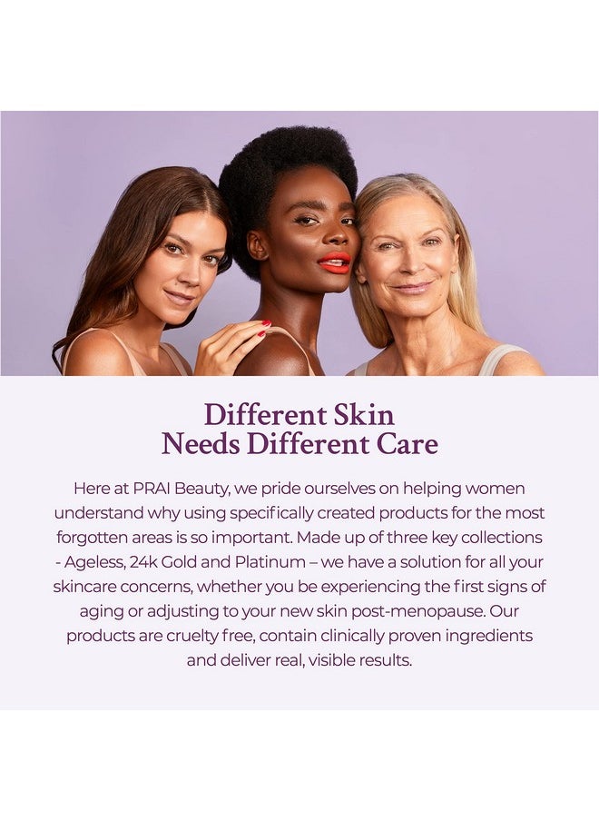 PRAI Beauty Platinum Firm and Lift Serum, Anti-Aging Face Serum for Instant Face Lift, Nourishing and Hydrating Serum, Vegan, Cruelty-Free, 1 Fl oz