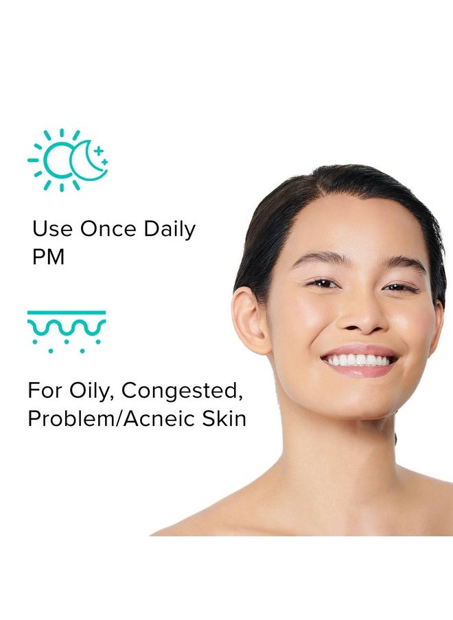 ClarityRx Fix It 2% Salicylic Acid Pore Perfecting Solution, Natural Plant-Based Treatment for Acne-Prone & Oily Skin (2 fl oz)