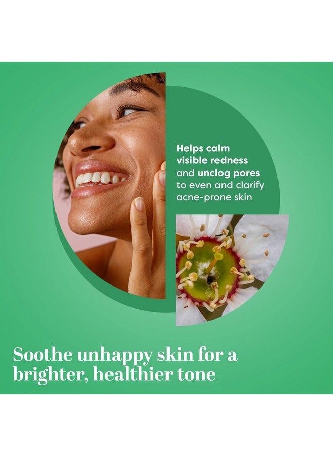 TruSkin Tea Tree Oil for Face - Acne Serum - Unclog Pores, Soothe Breakouts - Blemish Spot Treatment for Smooth, Glowing Skin - Tea Tree Oil for Skin + Salicylic Acid, Niacinamide & Retinol - 1 fl oz