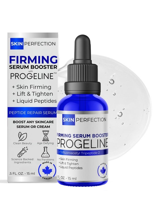 Skin Perfection Face Serums for Anti Aging Booster with Progeline Peptide Repair Serum - Skin Firming & Tightening Booster for DIY Cream & Serum for Face Anti Aging with Trifluoroacetyl Tripeptide-2