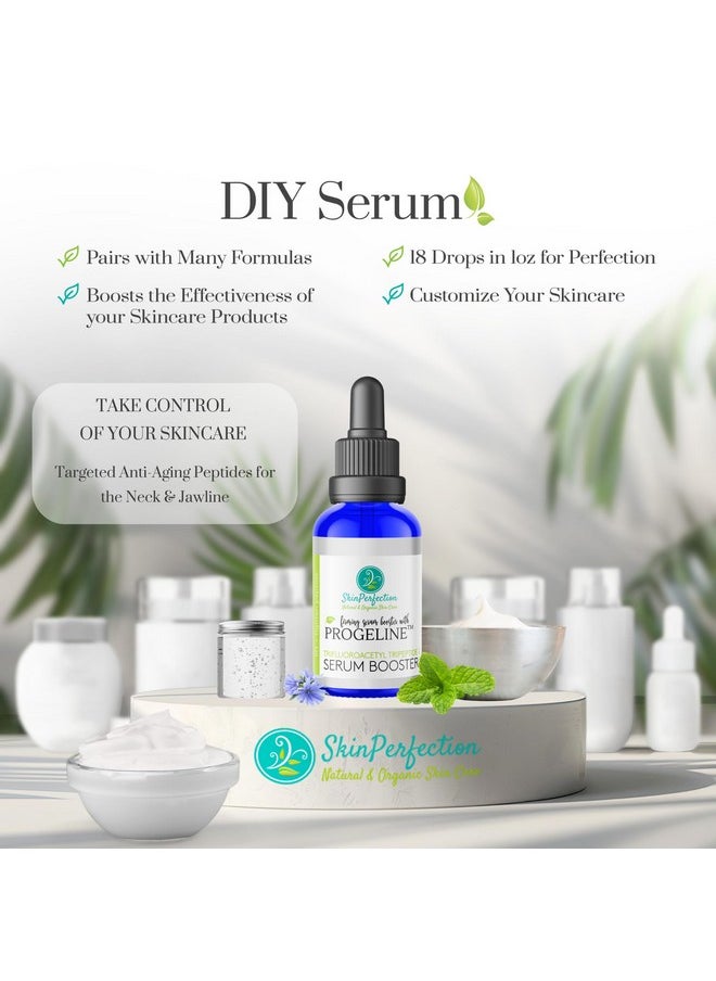 Skin Perfection Face Serums for Anti Aging Booster with Progeline Peptide Repair Serum - Skin Firming & Tightening Booster for DIY Cream & Serum for Face Anti Aging with Trifluoroacetyl Tripeptide-2