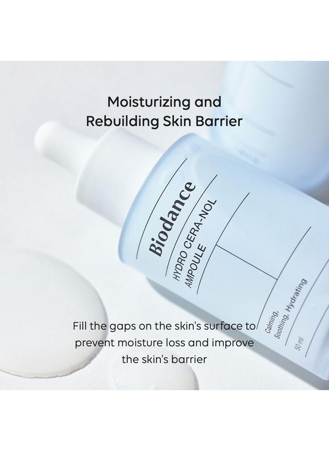 Biodance Hydro Cera-nol Ampoule, Intensive Moisturizing Serum, Deep Hydration & Soothing Ampoule | 1.69 fl. oz x1ea
