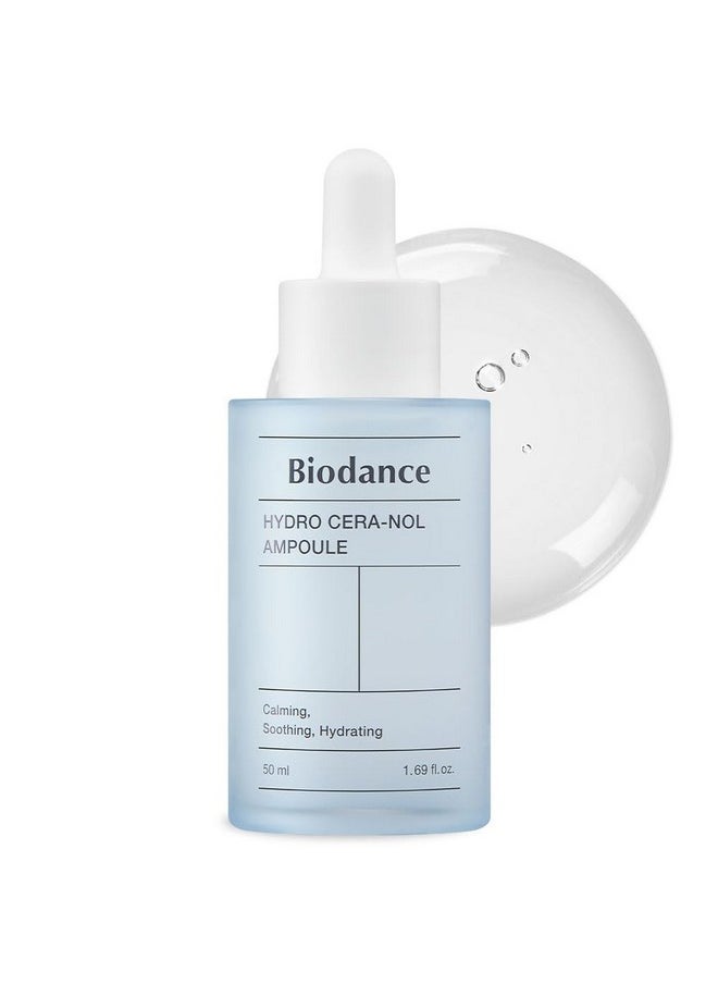 Biodance Hydro Cera-nol Ampoule, Intensive Moisturizing Serum, Deep Hydration & Soothing Ampoule | 1.69 fl. oz x1ea