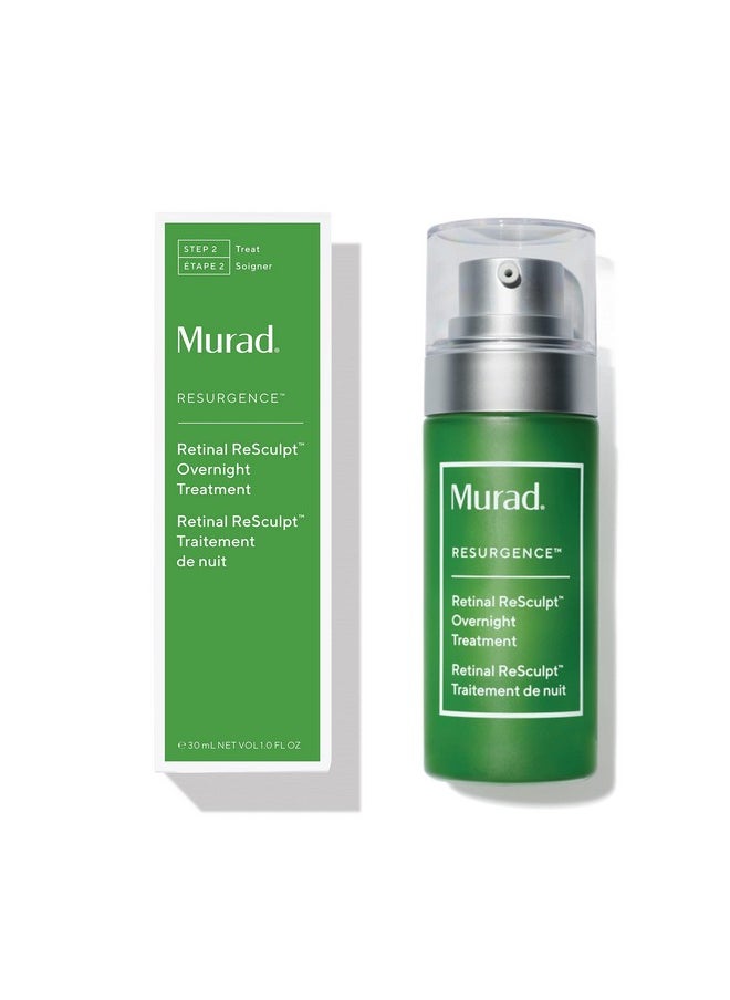 Murad Retinal ReSculpt Overnight Treatment - Advanced Anti-Aging Serum for Lines and Wrinkles - Encapsulated Vitamin A Skin Care for Smoothing, Firming and Lifting Face and Neck, 1.0 Fl Oz