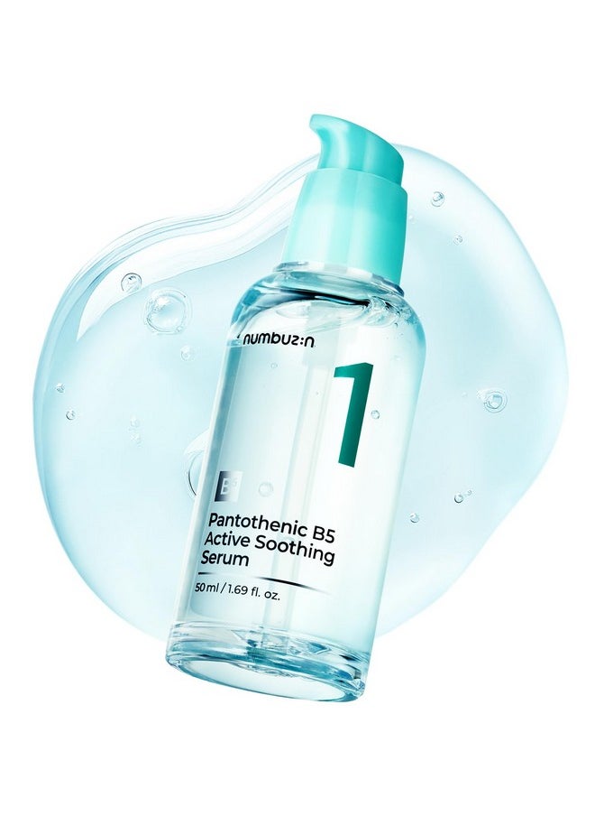 numbuzin No.1 Serum | Pantothenic B5 Active Soothing Serum | Hydrating Serum | Pantothenic Acid, Niacinamide | Excess Oil Control, Reduces Breakouts, Acne | Oily, Acne-Prone Skin | 1.69 fl. o