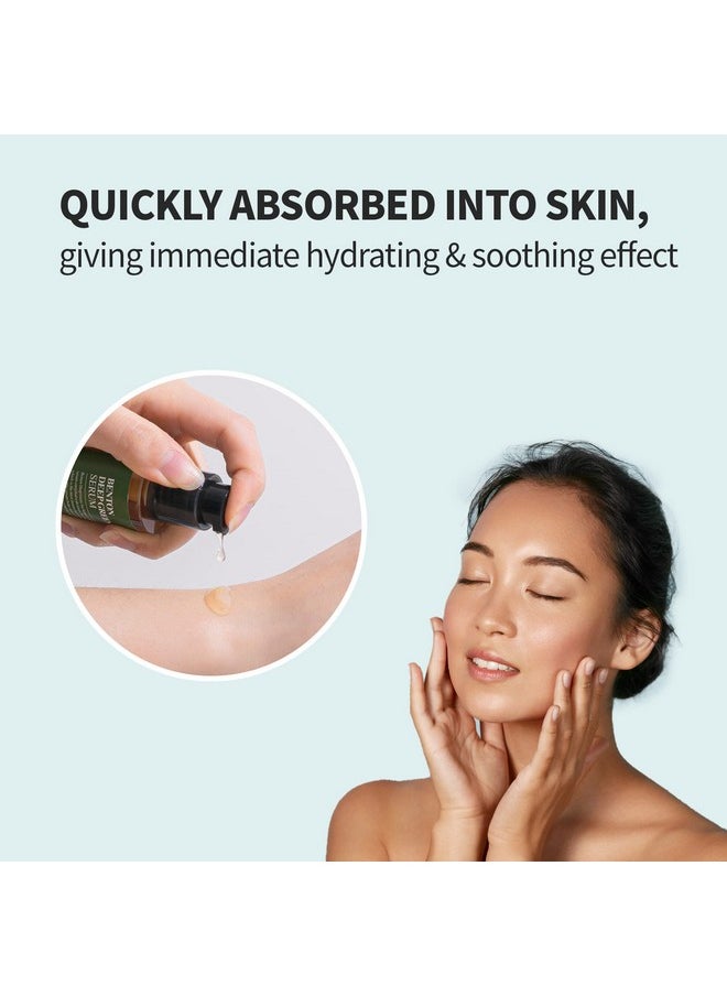 BENTON Deep Green Tea Serum 30ml (1.01 fl.oz.)_new - Nourishing & Hydrating Facial Serum for Oily and Sensitive Skin, Skin Soothing