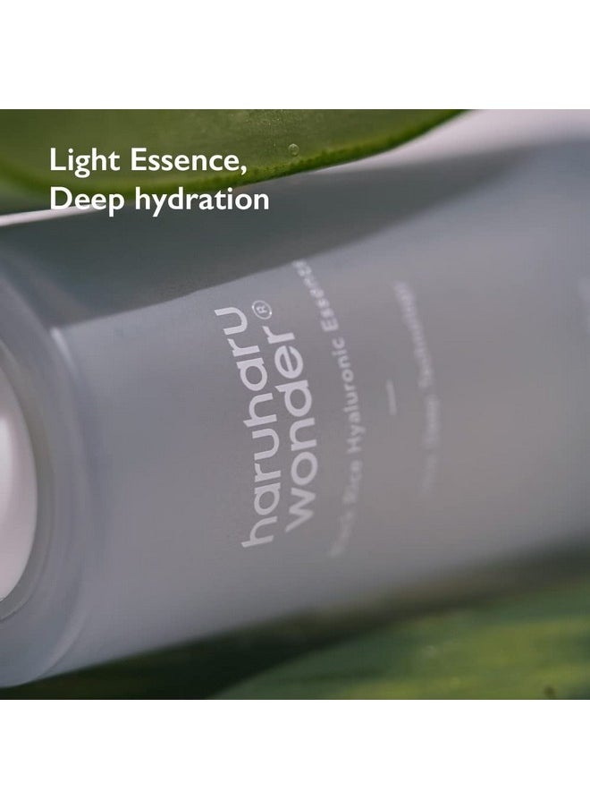 [Haruharu Wonder] Black Rice Hyaluronic Essence 1.6 fl. oz / 50 ml | Hyaluronic Acid Essence, Facial Moisturizer