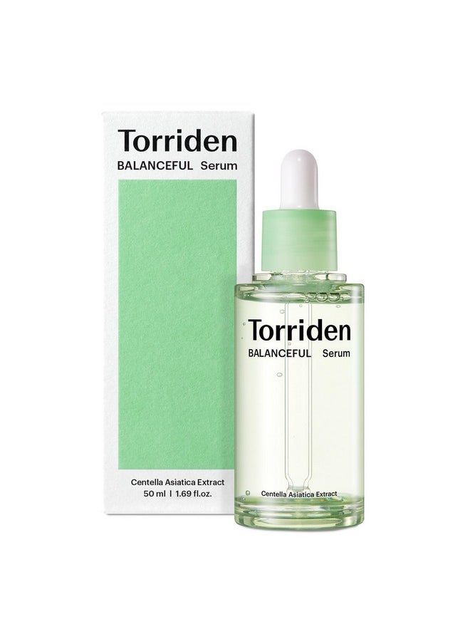 Torriden BALANCEFUL Cica Serum, Facial Essence that Instantly Hydrates, Balances, Soothes and Calms with 5 Different Centella Asiatica Extract for Oily, Combo, and Sensitive Skin