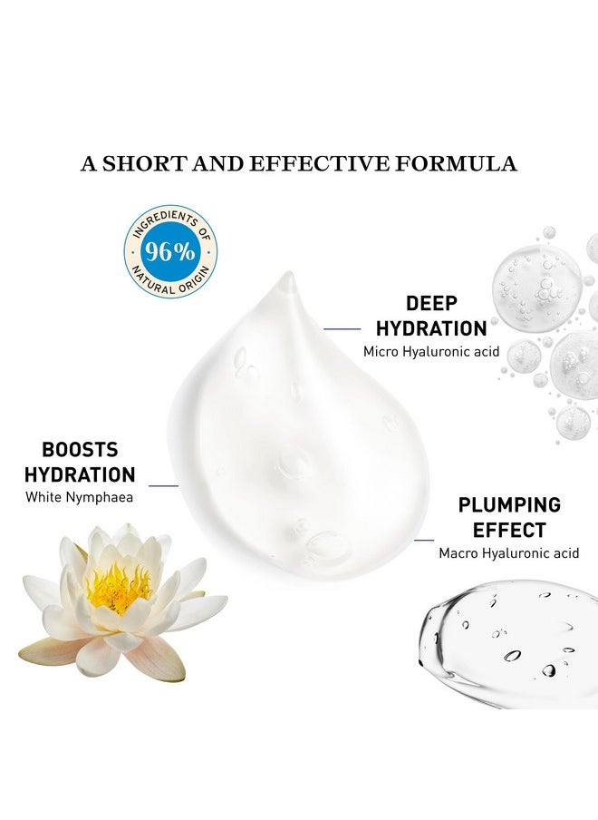 Embryolisse Hydra-Serum, Ultra-Hydrating Lightweight Hyaluronic Acid Facial Serum with White Water Lily, For Oily to Combination Skin, 1.01 Fl Oz