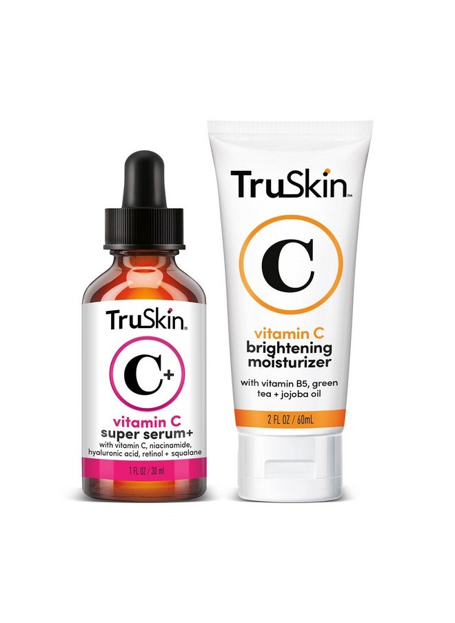 TruSkin Super C Duo with C Plus Super Serum 1 fl oz and Vitamin C Moisturizer 2 fl oz