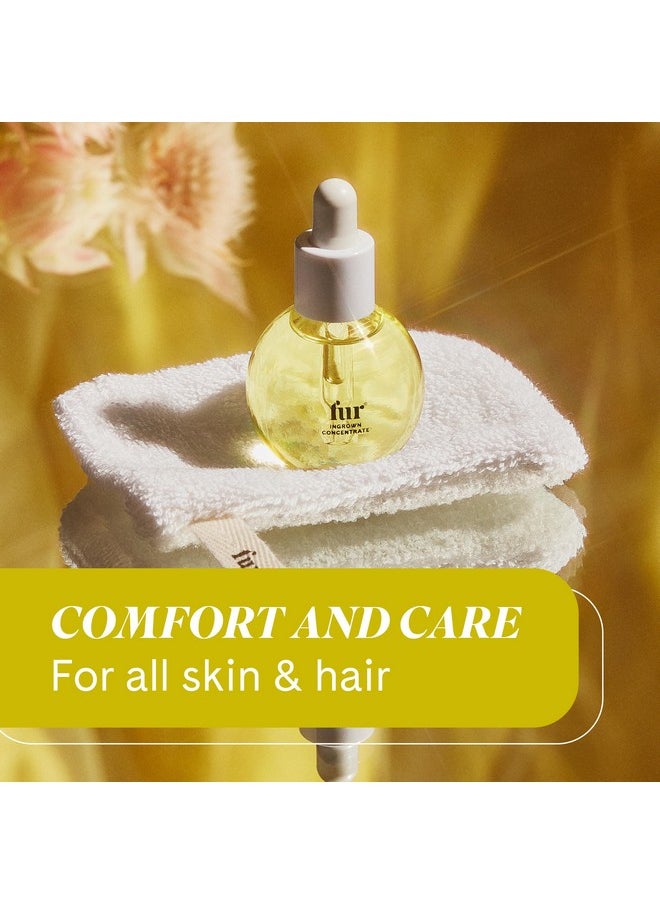 Fur Ingrown Concentrate: Exfoliating Oil Kit for your Hair and Skin to Smoothe, Soothe, and Treat Ingrown Hairs - O.5 fl. oz.
