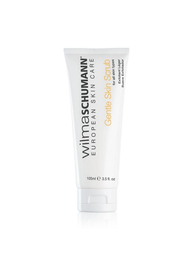 Wilma Schumann Gentle Skin Scrub, Natural Face Scrub, Face Exfoliant, 3.5 oz