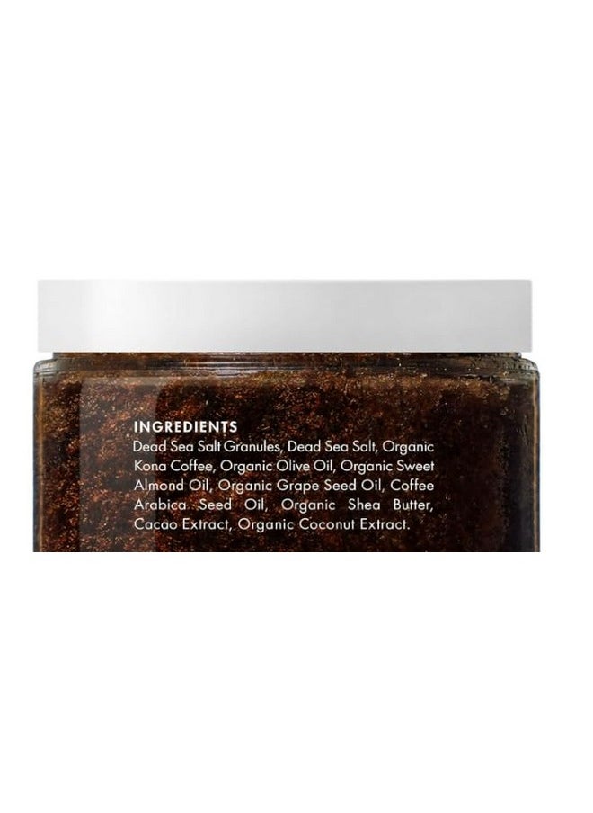 MAJESTIC PURE Arabica Coffee Scrub - All Natural Exfoliating Body Scrub for Skin Care, Stretch Marks, Acne & Cellulite, Reduce the Look of Spider Veins, Eczema, Age Spots & Varicose Veins - 10 Ounces