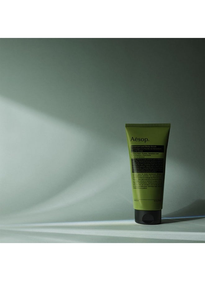 Aesop Geranium Leaf Body Scrub | Invigorating Exfoliant For Smooth, Hydrated Skin | Paraben, Cruelty-free & Vegan | 6.2 oz