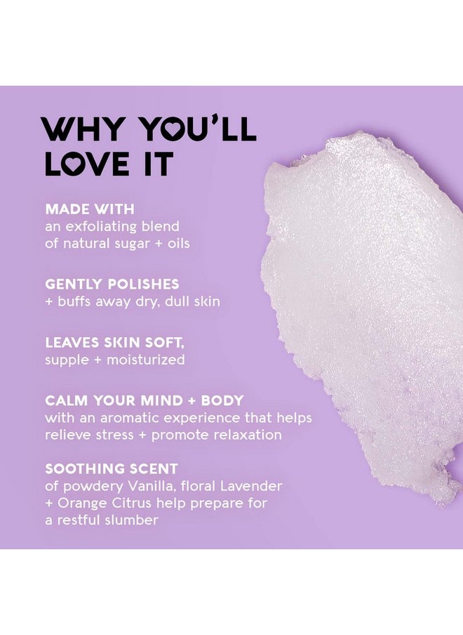 Nature's Beauty Lavender Chamomile Sleep Body Scrub Multi-Pack - Gently Exfoliate, Moisturize & Sooth Combination to Dry Skin, Made w/Coconut, Jojoba + Moringa Seed Oils, 11.3 oz (2 Pack)