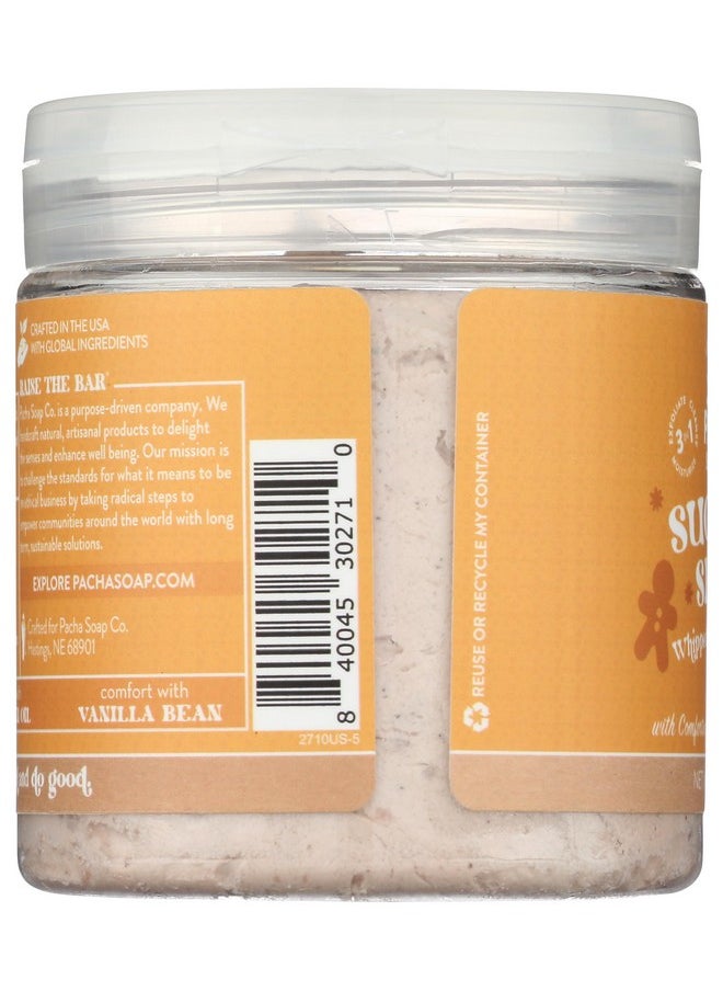 Pacha Sugar & Spice Whipped Soap & Scrub, Luxurious Body Wash and Scrub for a Nourishing & Relaxing Head to Toe Cleanse, 8 oz