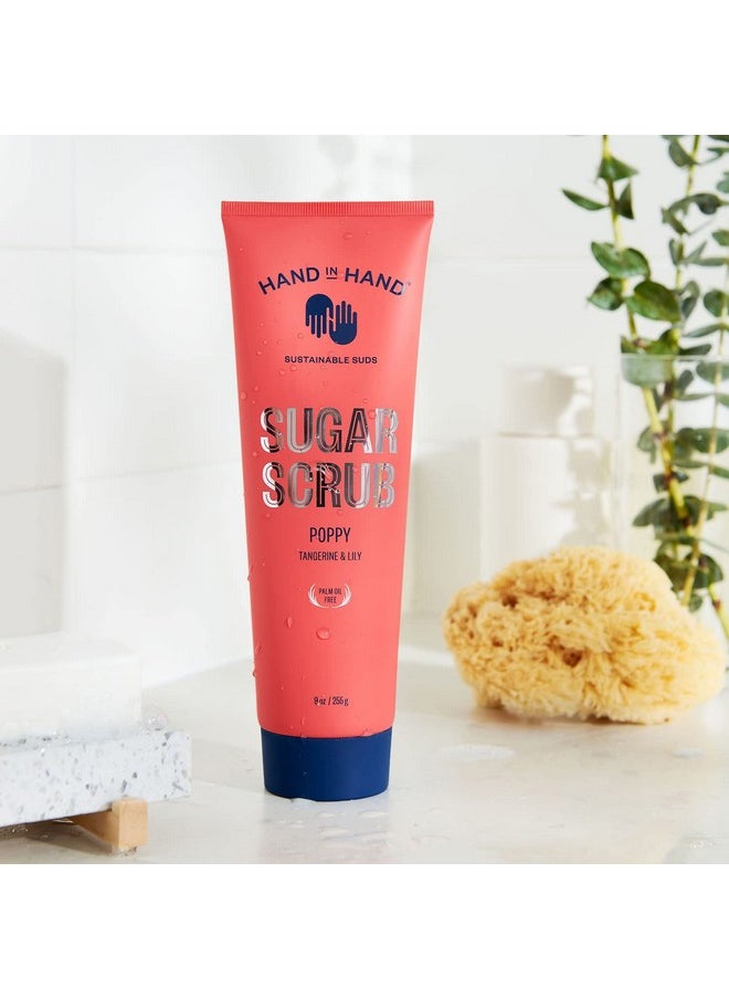 HAND IN HAND Poppy Sugar Scrub, 9 OZ