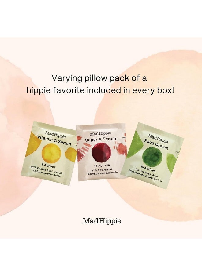 Mad Hippie Triple C Night Cream - Hydrating Face Moisturizer and Skin Brightening Face Cream for Women/Men, 3 Forms of Vitamin C, Anti-Aging Cream, 2.1 Oz + Skin Care Pillow Pack