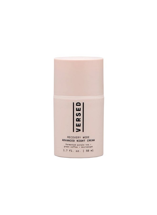 Versed Recovery Mode Advanced Night Face Cream - Antioxidant-Packed Hydrating Face Moisturizer Protects & Smooths Rough Skin - Helps Soften Appearance of Fine Lines - Vegan (1.7 fl oz)