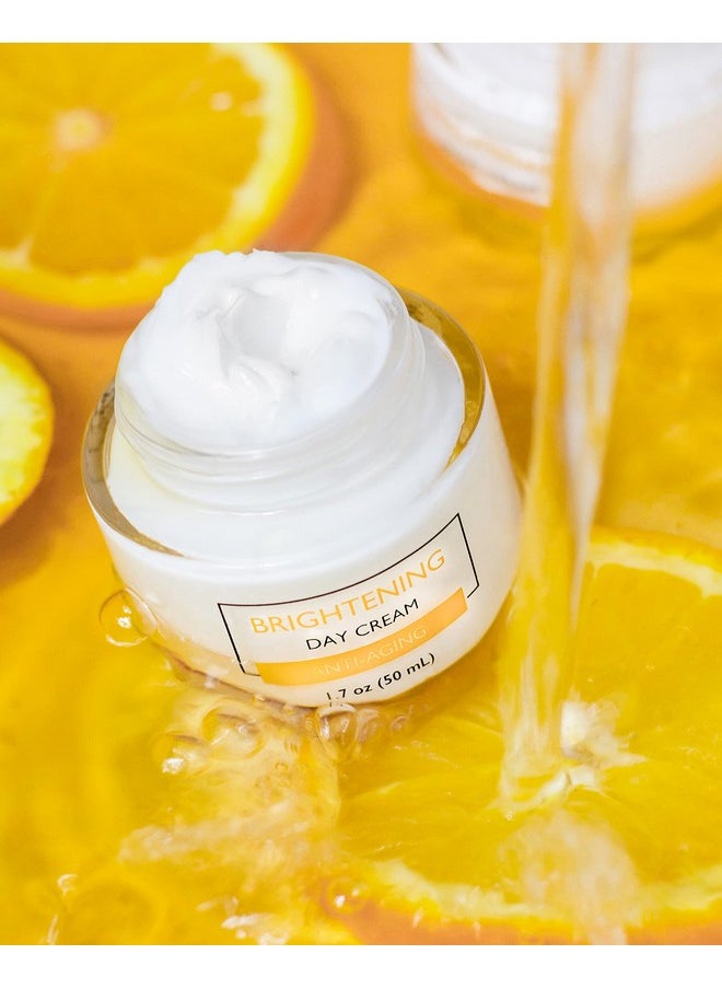 SpaScriptions Clinicals Brightening Vitamin C Day & Night Cream Set - 2 Pack (1.7oz)