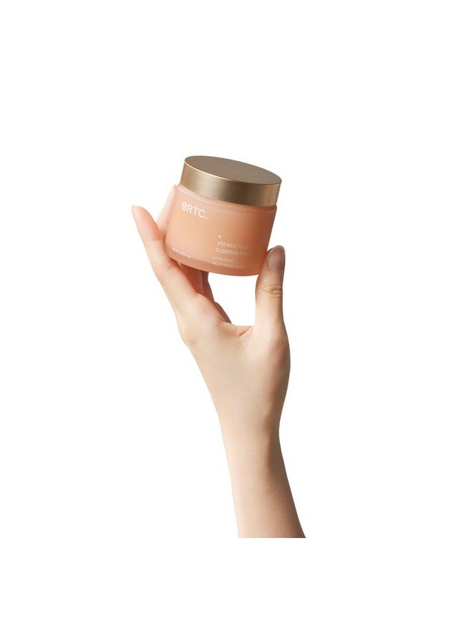 BRTC V10 Multi-Lift Sleeping Pack | Overnight Mask for Face Moisturizer, Moisturizing and Nourishing | Korean Skincare (80 ml, 2.70 oz)