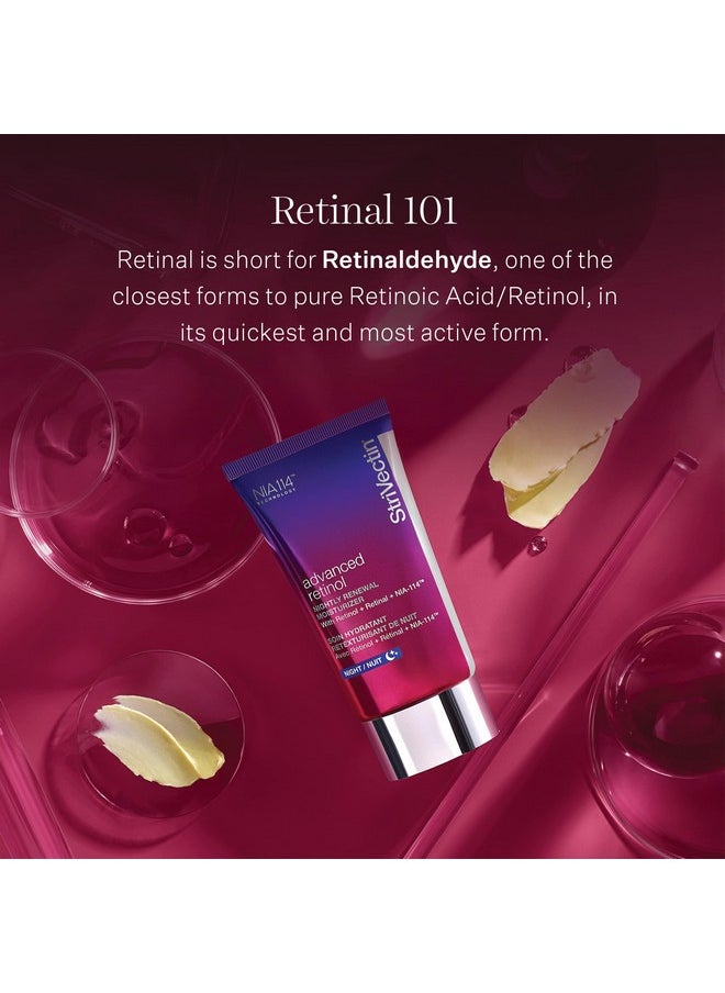 StriVectin Advanced Retinol Intensive Night Moisturizer, Targets Visible Signs of Aging for Healthier Skin, 1.7 Fl Oz