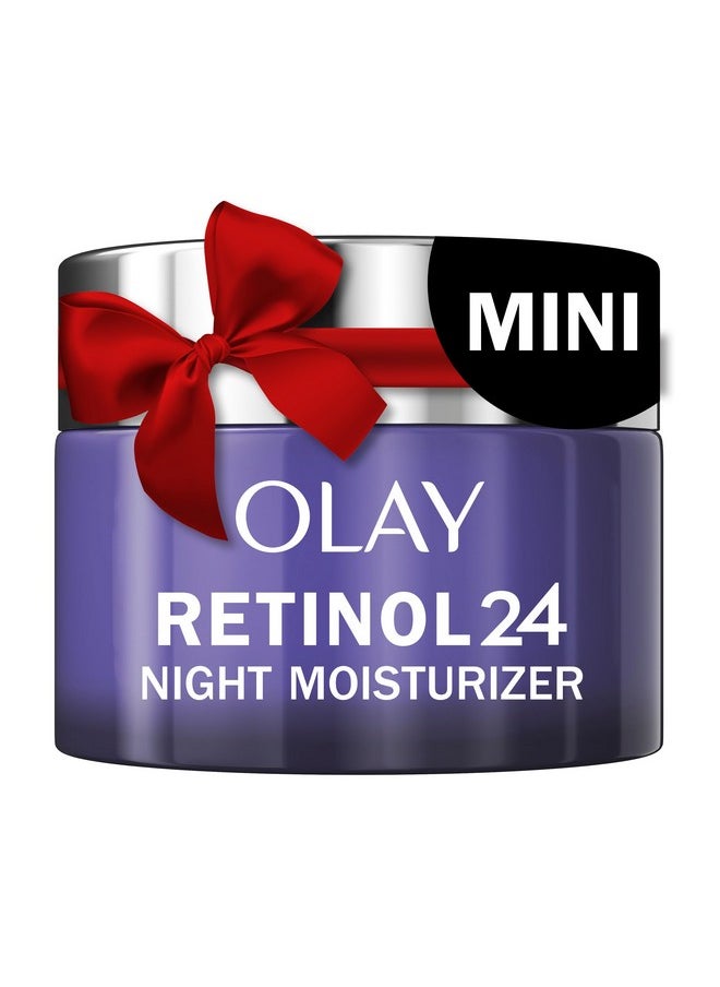Olay Regenerist Retinol 24 + Peptide Night Face Moisturizer, Fragrance-Free, Trial Size 0.5 oz