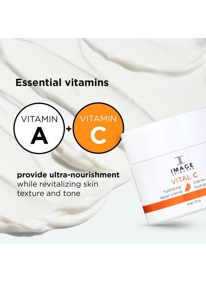 IMAGE Skincare, VITAL C Hydrating Repair Cr?me, Anti-Aging Face Night Cream with Hyaluronic Acid, 2 fl oz