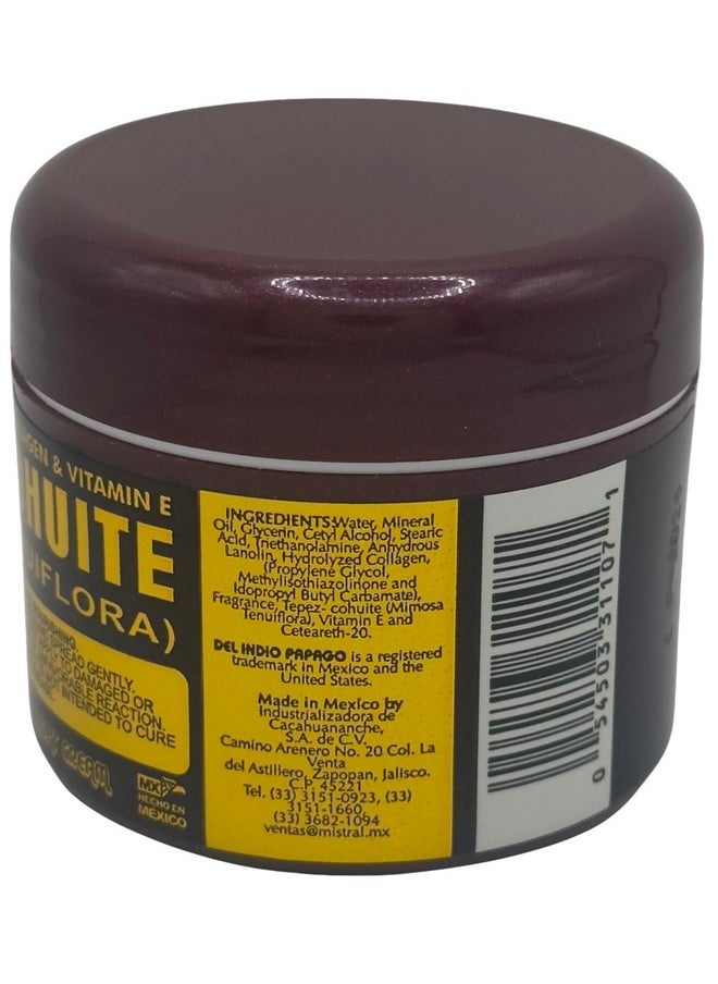 Del Indio Papago Tepezcohuite Night Cream 60g / 2.02Fl Oz 3 Pack - Reduce Expression Lines - Clarifies Skin Imperfections