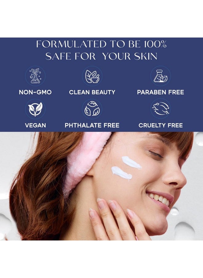 Skin 2.0 Korean Hyaluronic Acid & Collagen Face Moisturizer - Dermatologist Tested, Ultra Hydrating, Anti-Aging, Clean Beauty, Cruelty-Free Korean Skincare for All Skin Types - 1.69 Fl oz