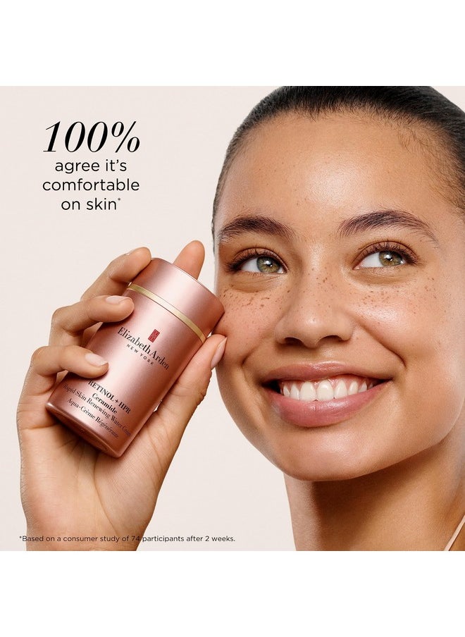 Elizabeth Arden Retinol Serum Wrinkle Filler + HPR Next Generation Retinoid, Ceramide, and Peptide Rapid Skin Renewing Water Day and Night Cream for Face and Neck, 1.7 fl. Oz