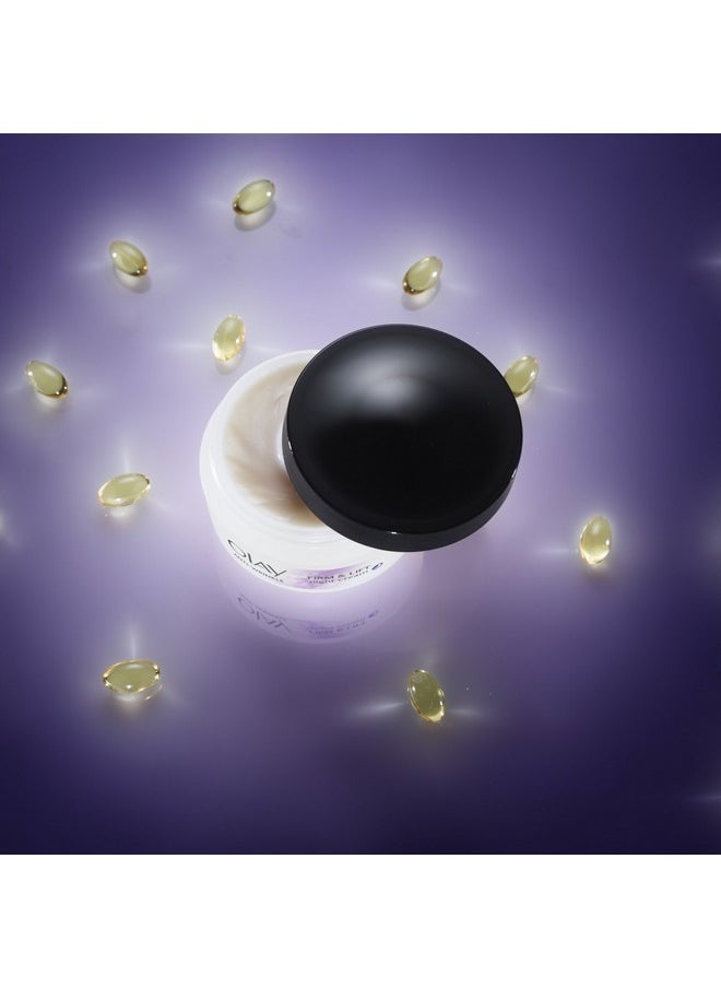 Olay Anti-Wrinkle Firm and Lift Night Cream for 40+, 1.7 Ounce
