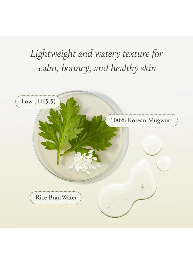 APRILSKIN Artemisia Korean Rice Toner | 100% Korean Mugwort | Hydration Boost Facial Toner | Vegan, Cruelty Free, Low pH, | No sulfates and Artificial Fragrance | Korean Skin Care | 6.76 oz