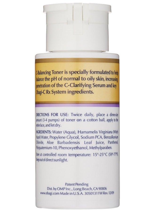 Obagi Medical C-Balancing Toner, 6.7 Fl oz