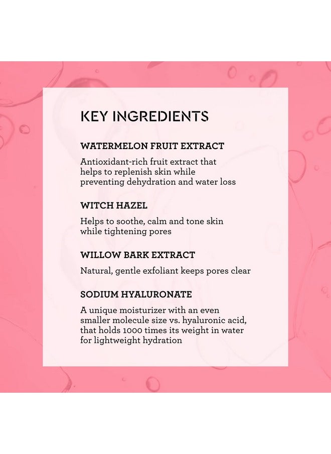 Bliss What a Melon Replenishing Watermelon Hyaluronic Acid Toner - 7 Fl Oz - Witch Hazel & Willow Bark - Hydrates, Refreshes and Energizes Tired Skin - Clean - Vegan & Cruelty-Free