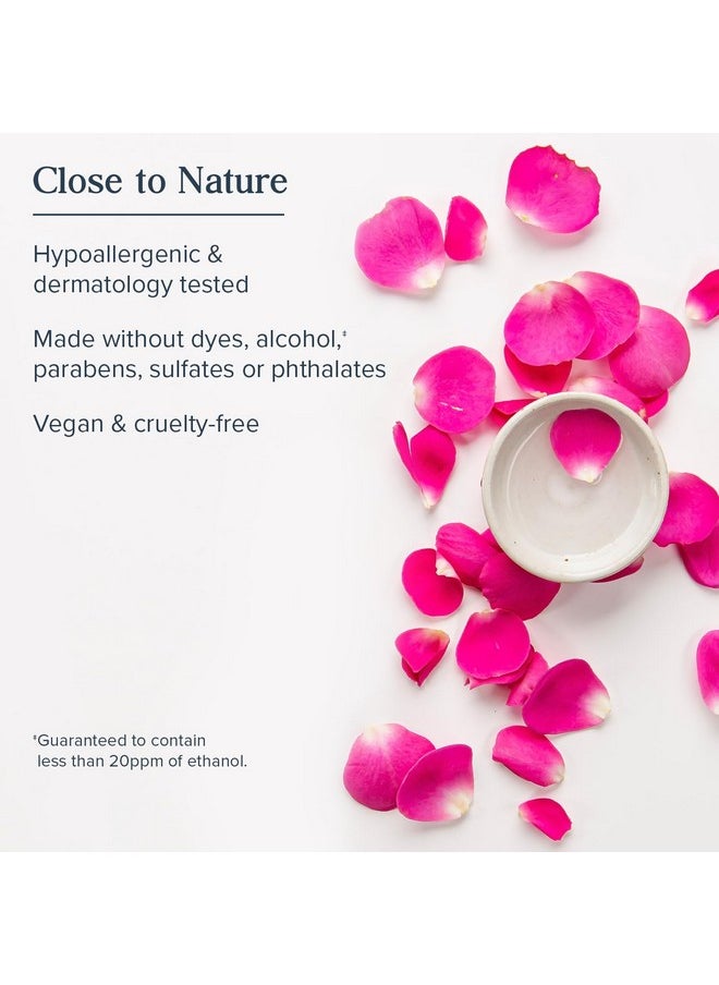 HERITAGE STORE Rosewater - Refreshing Facial Splash for Glowing Skin with Damask Rose - All Skin Types - Rose Water for Face - Made Without Dyes or Alcohol, Hypoallergenic, Vegan, Cruelty Free, 4oz