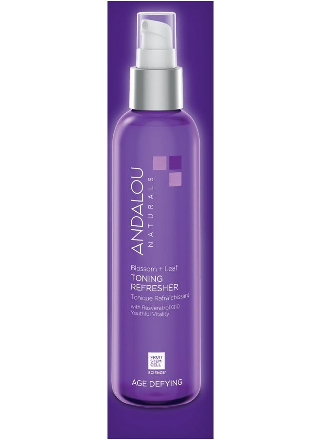 Andalou Naturals Blossom + Leaf Toning Refresher, 6 Ounce