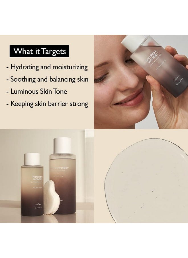 Haruharu Wonder Black Rice Hyaluronic Toner 10.1 fl.oz / 300ml | Face Moisturizer, Facial Toner for All Skin Types | Vegan, Cruelty Free, EWG-Green