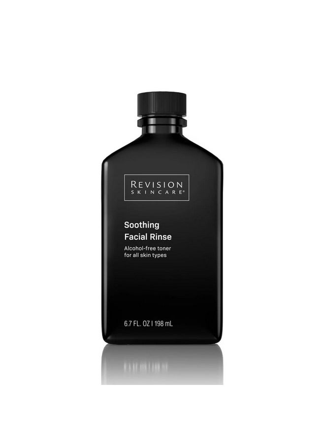 Revision Skincare Soothing Facial Rinse, Alcohol Free Toner, Cleansing and Hydrating Face Wash, Ideal for Sensitive Skin, 6.7 fl oz
