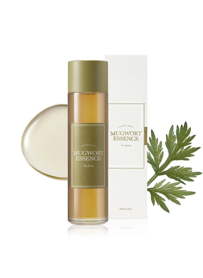 [I'm From] Mugwort Essence 5.4 Fl Oz | 100% Vegan Mugwort Extract - Soothe Sensitive and Irritated Skin, Redness Relief, Refreshing, Korean Hydrating toner | All Skin Types, PETA approved