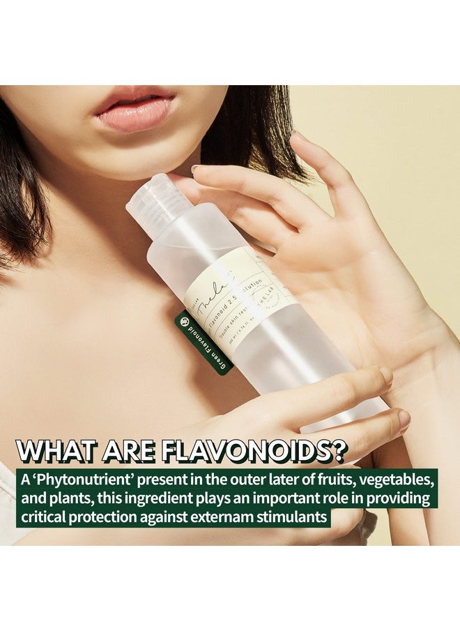 THE LAB BY BLANC DOUX Green Flavonoid 2.5 Skin Solution - Facial Toner Deep Penetration w/Liposome Tech Vegan Cruelty-Free Soothing for Sensitive Skin, Hydrating Care - 6.7 Fl Oz