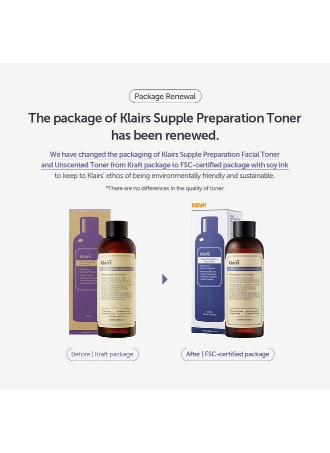 Klairs Supple Preparation Facial Toner, 180 ml