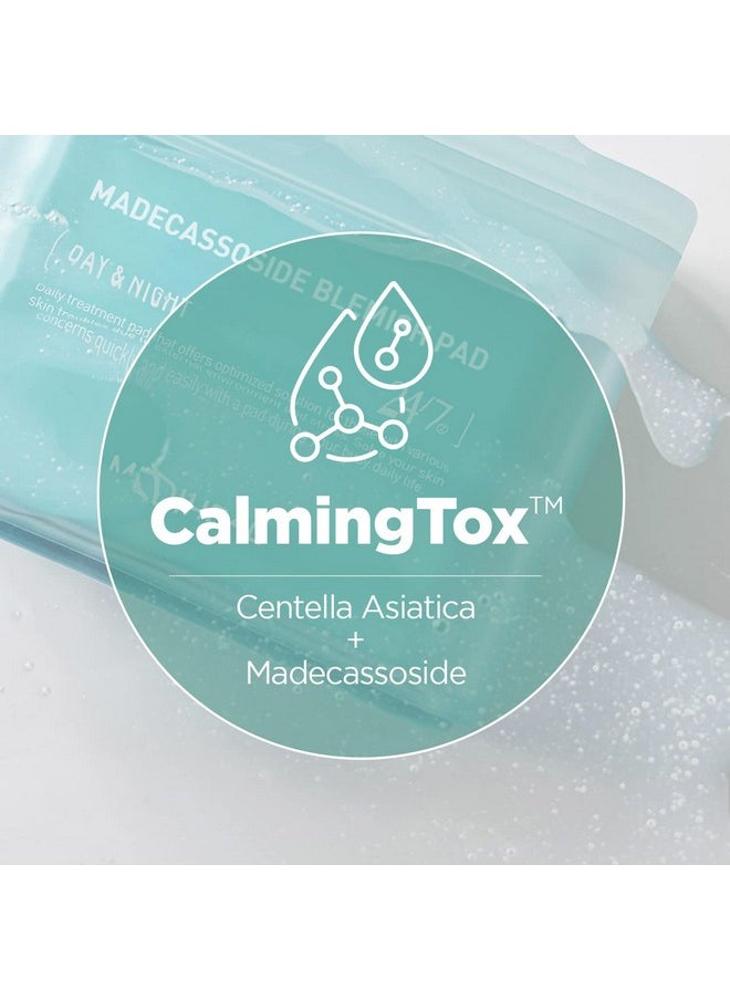 MEDIHEAL Madecassoside Cotton Facial Pads - Toner Pads with Centella Asiatica to Improve Uneven Skin Tone - Vegan Face Gauze Pads, 100 Pads