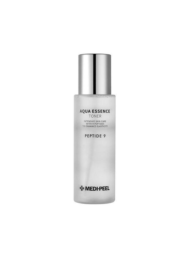 [MEDI-PEEL] Aqua Essence Peptide 9 Toner 8.45 fl oz / 250ml | Anti-Aging Water Glow Up Toner, Collagen Firming Toner | Korean Skincare, For All Skin Types