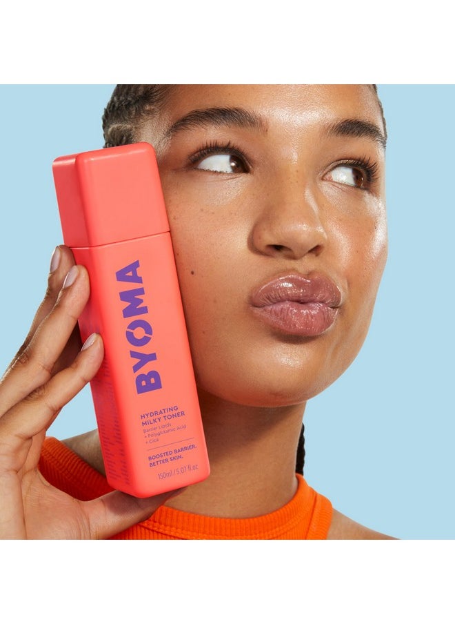 BYOMA Hydrating Milky Toner - Dewy, Ultra Hydrating Toner for Face - Soothes Skin, Locks in Moisture, Reduces Redness - Barrier Repair - 5.07 fl oz