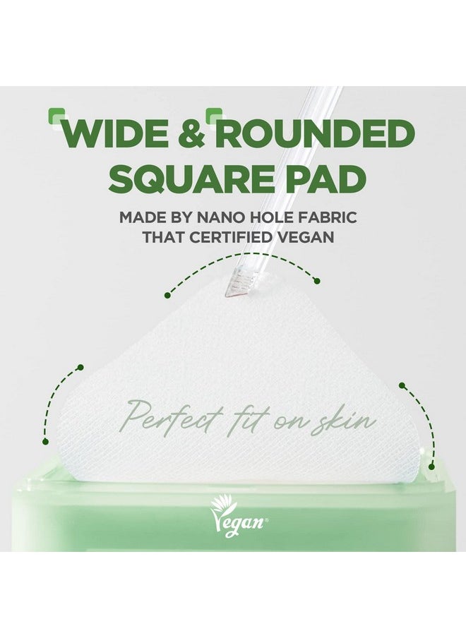 MEDIHEAL Teatree Trouble Facial Toner Pads with Tea Tree & Lactobacillus - Soothing Cotton Pads for Sensitive & Acne Prone Skin - Vegan Face Gauze, 100 Pads
